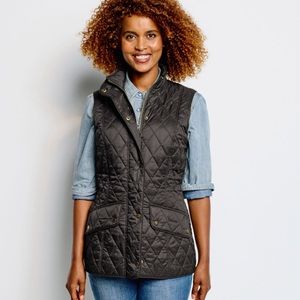 Barbour diamond-quilted Collinson Gilet vest size small